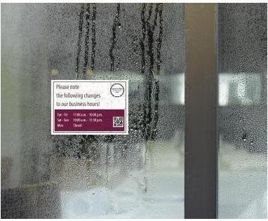 Produktbild HERMA Transparente Etiketten A4