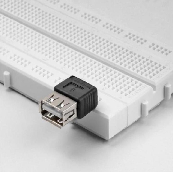 Produktbild Delock Adapter USB 2.0 Typ-A Buchse zu 4 Pin 90 gewinkelt (2.45 cm)