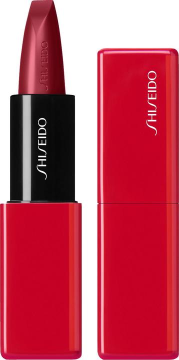 Shiseido Technosatin Gel Lipstick No 411 (411 SCARLET CLUSTER)