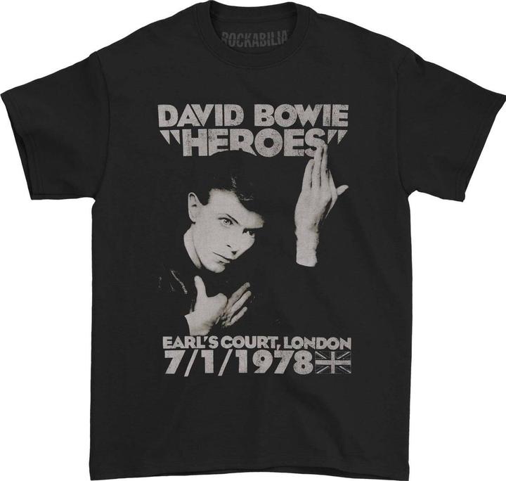 Produktbild David Bowie Heroes Earls Court TShirt (M)