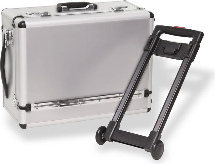 Immagine prodotto Dema Trolley Alu-Koffer "Silver Stripe" / Pilotenkoffer
