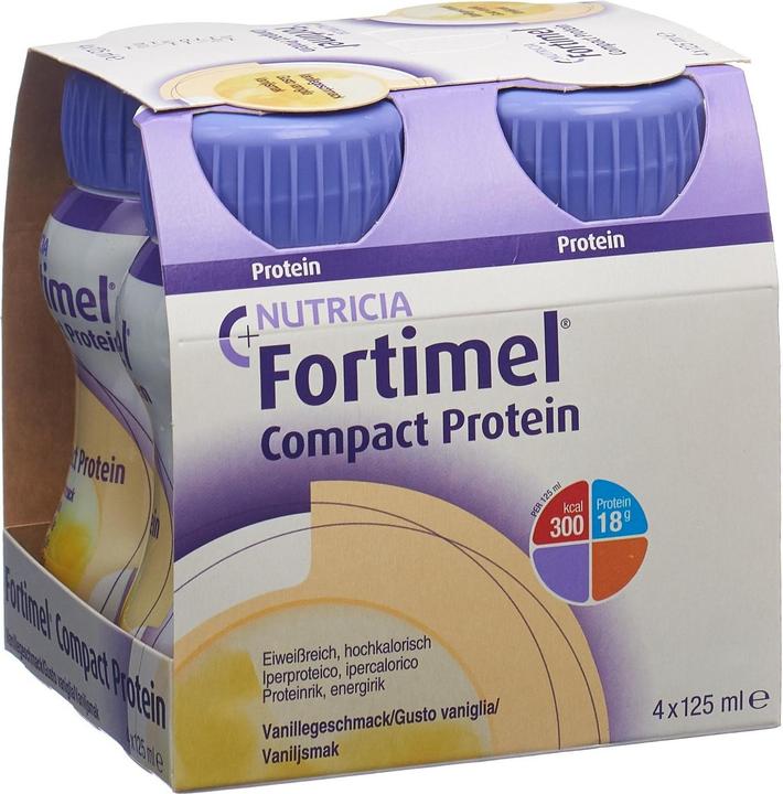 Produktbild Fortimel Compact Protein Vanille (Vanille, 4 x)