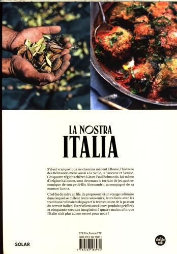 Produktbild Solar La Nostra Italia - Itinéraire Gourmand Dans l'Italie des Belmondo (Französisch, Belmondo Luana, Belmondo Alessandro, 2024)