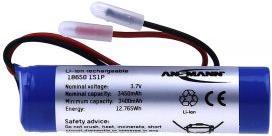 Actual product image Ansmann Li-Ion Battery Pack 1S1P (1 pcs., 18650)