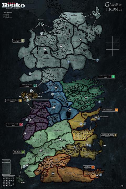 Image du produit Hasbro Risk Game of Thrones Edition de la bataille (Allemand)