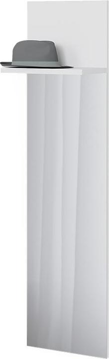 Immagine prodotto Vicco Appendiabiti da parete Siri, bianco, 36 x 135 cm con specchio