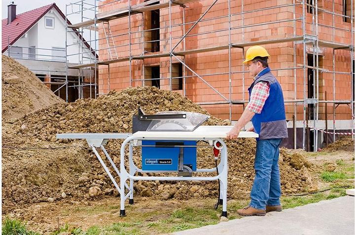 Actual product image Scheppach Structo 5 construction ripsaw