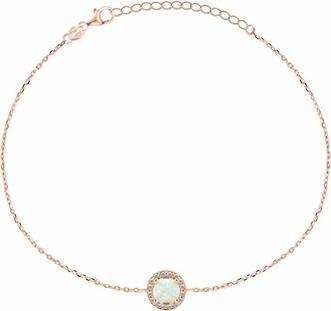 Produktbild Brilio Silver - Beautiful Gold Plated BRC31Y Synthetic Opal Bracelet