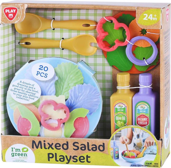 Image du produit Play Set de jeu de salade mixte, 20 pièces.