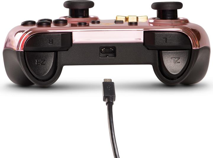 Produktbild PowerA Chrome Controller Pink Peach (Switch)