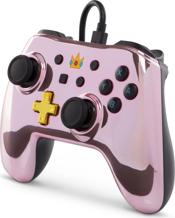 Produktbild PowerA Chrome Controller Pink Peach (Switch)