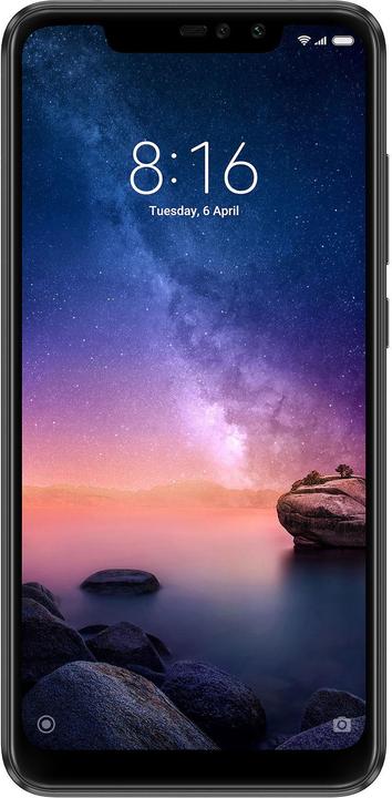 Produktbild Xiaomi Redmi Note 6 Pro (32 GB, Black, 6.20", Hybrid Dual SIM, 12 Mpx, 4G)
