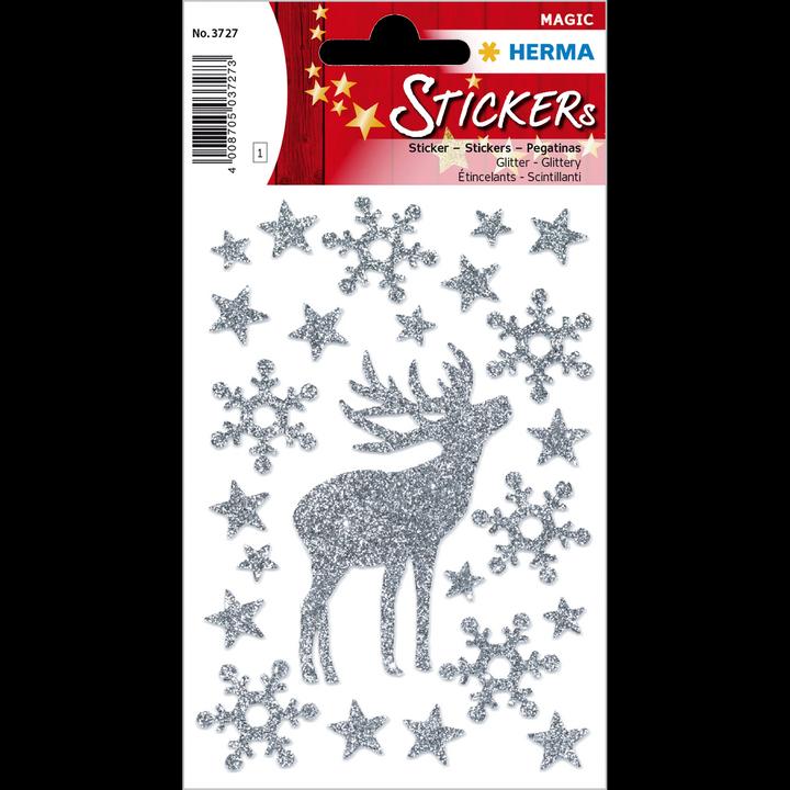 Actual product image HERMA Christmas stickers