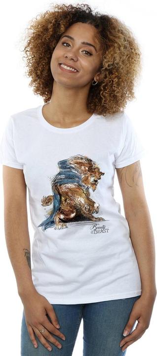 Produktbild Disney Beauty And The Beast Beast Sketch TShirt (L)