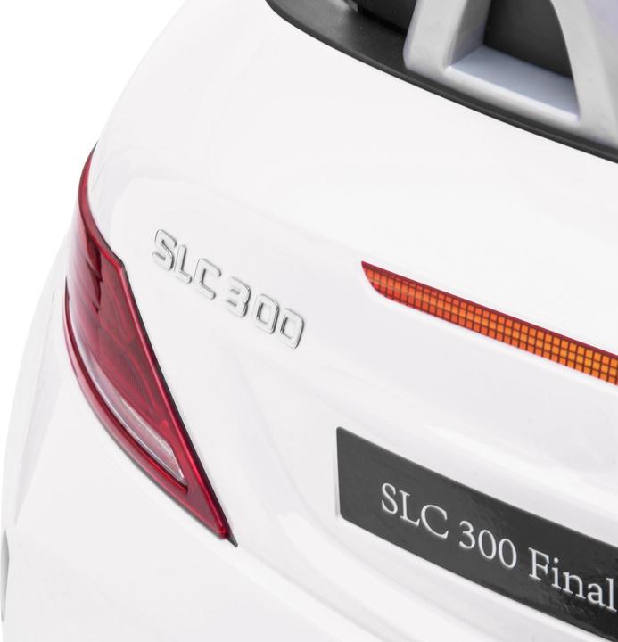 Produktbild Swisshandel24 Elektroauto Kinderfahrzeug, Fernbedienung, Sicherheitsgurt, Musik, ab 3 Jahren, Weiss (12 V)