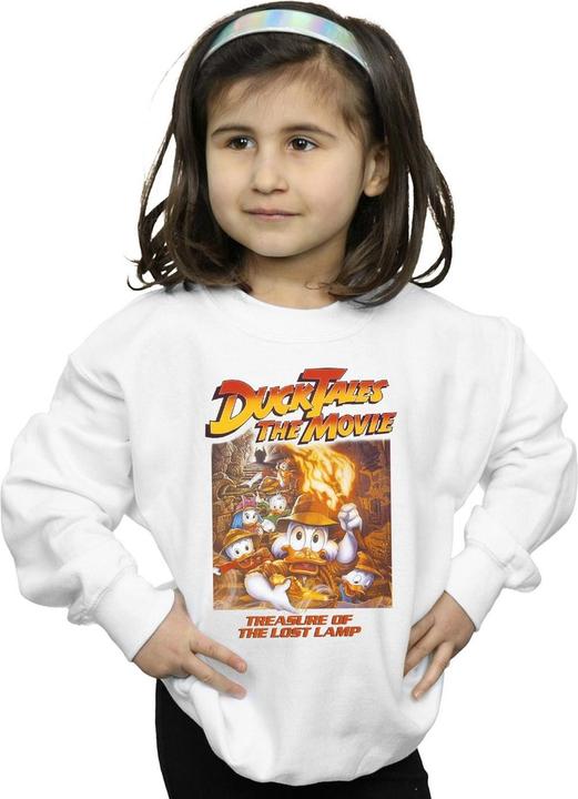 Actual product image Disney Girls Duck Tales The Movie Sweatshirt (140, 146)