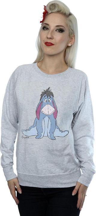 Actual product image Disney Womens/Ladies Winnie The Pooh Classic Eeyore Sweatshirt (XXL)