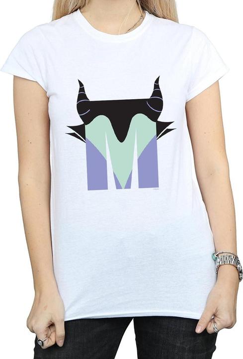 Immagine prodotto Disney Alphabet M Is For Maleficent Maglietta Donna (L)