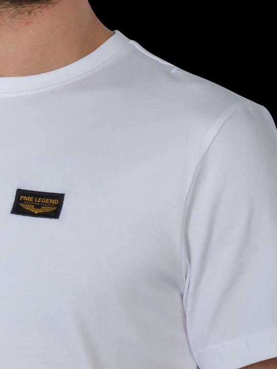 Image du produit Pme Legend T-shirt manches courtes col ras du cou blanc brillant (S)