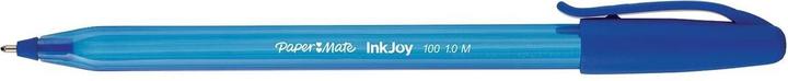 Actual product image Paper Mate ballpoint pen InkJoy 100 cap M (Blue, 8 x)