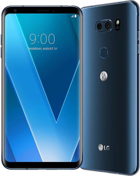 LG V30 (64 GB, Moroccan Blue, 6", Single SIM, 16 Mpx, 4G)