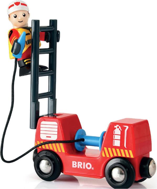 Actual product image Brio Railway fire brigade set