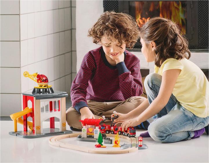 Actual product image Brio Railway fire brigade set