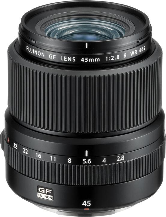 Fujifilm Fujinon GF 45mm f/2,8 R WR (Fujifilm Fujinon GF, Formato medio)
