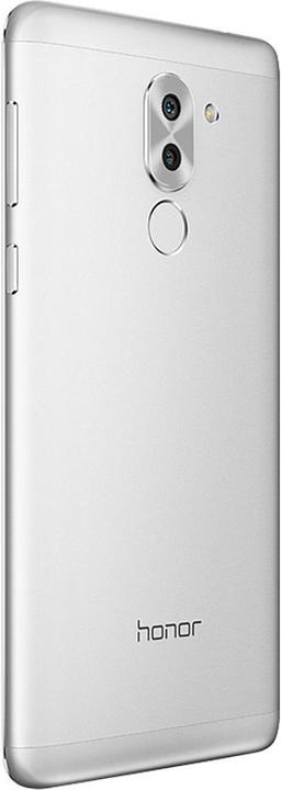 Actual product image Honor 6x (32 GB, Silver, 5.50", Hybrid Dual SIM, 12 Mpx, 4G)