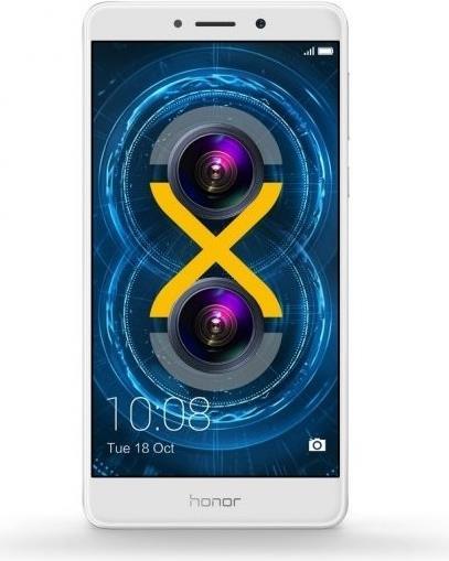 Actual product image Honor 6x (32 GB, Silver, 5.50", Hybrid Dual SIM, 12 Mpx, 4G)