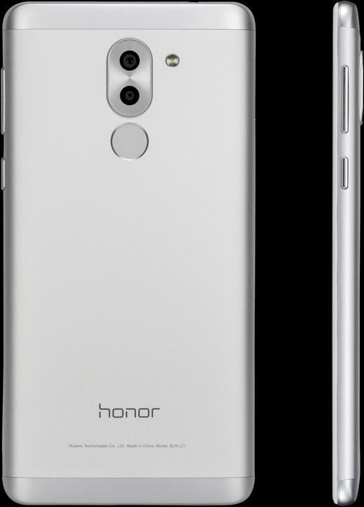Actual product image Honor 6x (32 GB, Silver, 5.50", Hybrid Dual SIM, 12 Mpx, 4G)