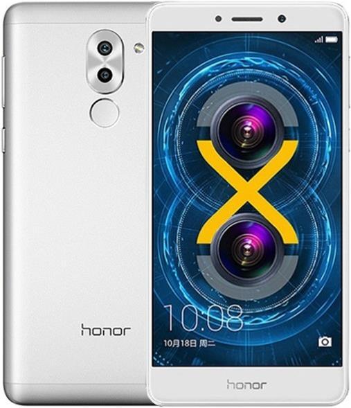 Actual product image Honor 6x (32 GB, Silver, 5.50", Hybrid Dual SIM, 12 Mpx, 4G)