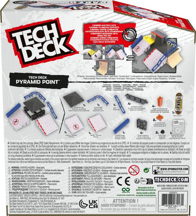 Produktbild Tech Deck X-Connect Starter-Set (Deutsch, Französisch, Italienisch, Englisch)
