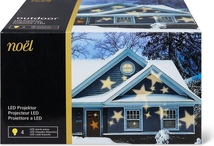 Produktbild Noel Outdoor LED Projektor Sterne