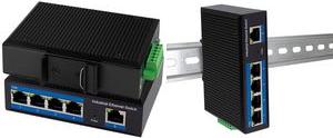 Image du produit LogiLink Commutateur Fast Ethernet industriel, 5 ports, non administrable (5 Ports)