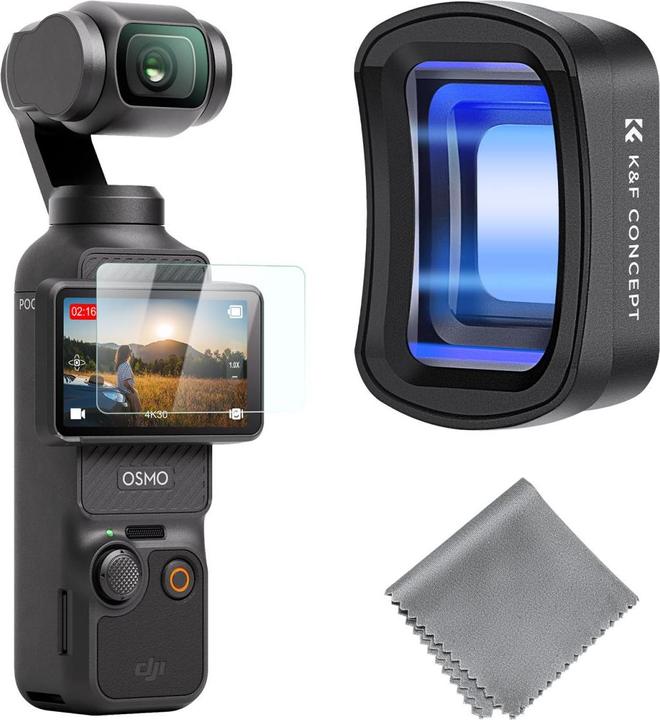 Image du produit K&F Concept 1.2x filtre anamorphique (DJI Osmo Pocket 3)