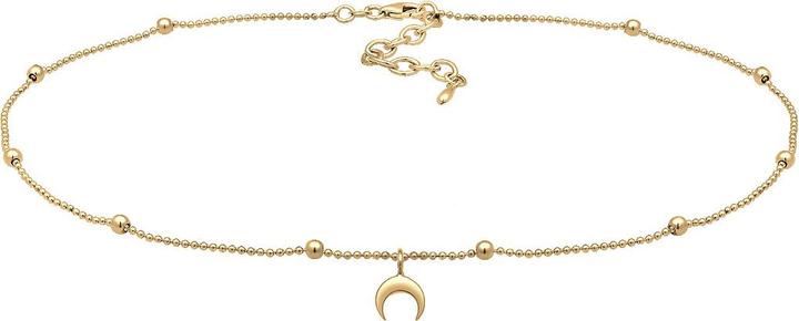 Produktbild Elli Astro, Choker, Halbmond, Kugel (925er Sterling Silber, 36 cm)