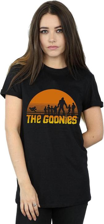 Actual product image Universal Textiles Womens/Ladies Sunset Group Cotton Boyfriend T-Shirt (4XL)