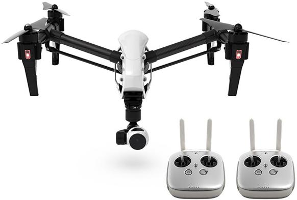 Produktbild DJI Inspire One mit zwei Fernsteuerungen (18 min, 2935 g)