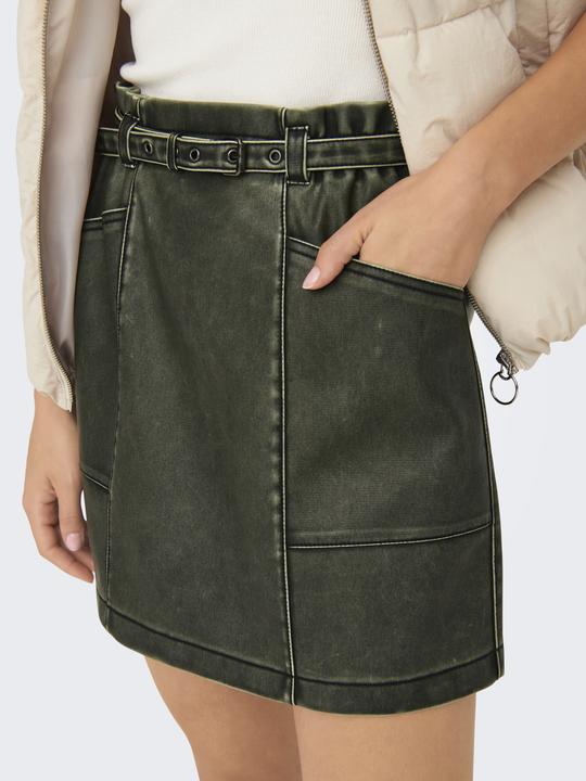 Actual product image Only ONLHALLI faux leather skirt faux leather skirt (XS)