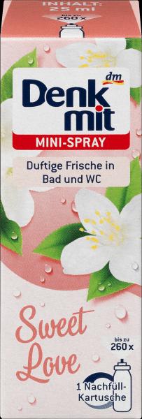 Actual product image dm Denkmit Air Freshener Mini Spray Sweet Love Refill Pack