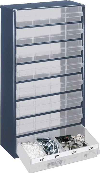 Raaco Stahlmagazin 1208-03 blau (30.60 cm, 55.20 cm)