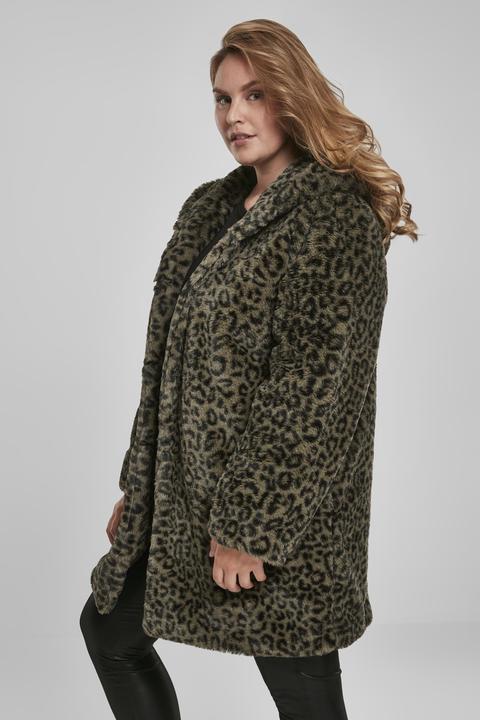 Produktbild Urban Classics Ladies Leo Teddy Coat (M)