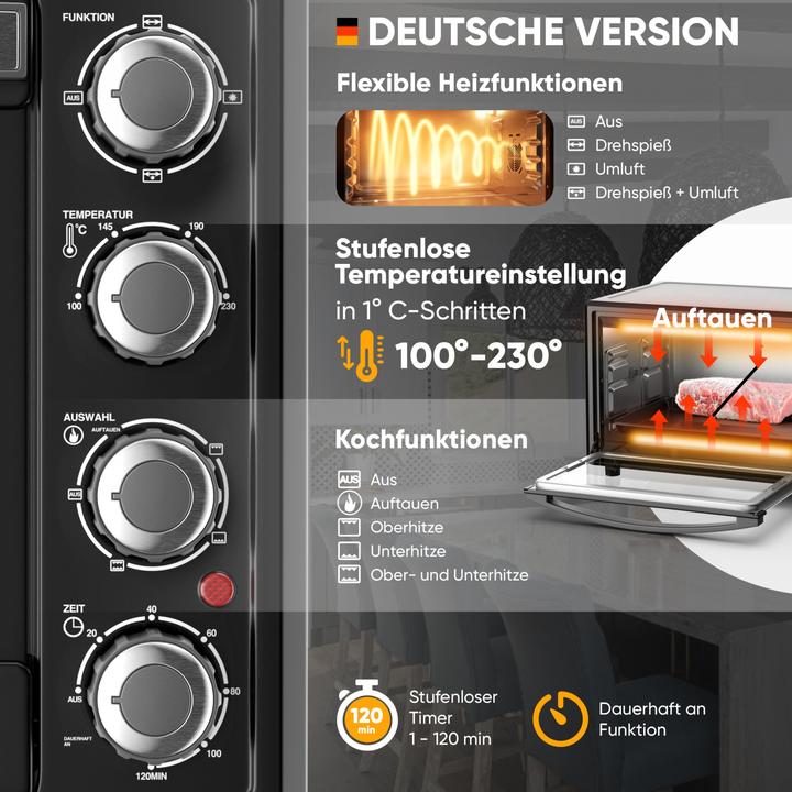 Produktbild Stillstern Minibackofen (CH-Stecker)