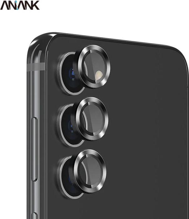 Immagine prodotto Anank Samsung Galaxy S25 - fotocamera posteriore in vetro blindato - nero singolo - (99AR + Corning) (1 Pezzo/i, Samsung Galaxy S25)