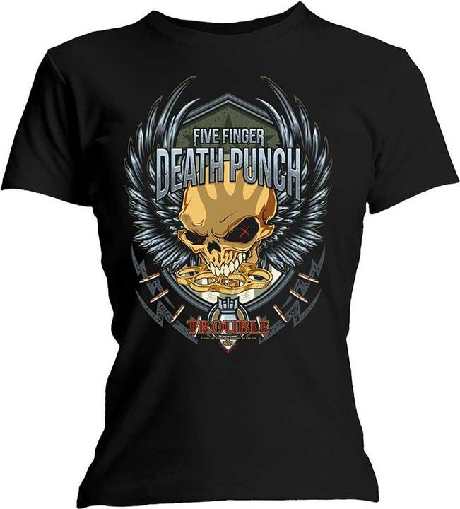 Produktbild Five Finger Death Punch Trouble TShirt (L)