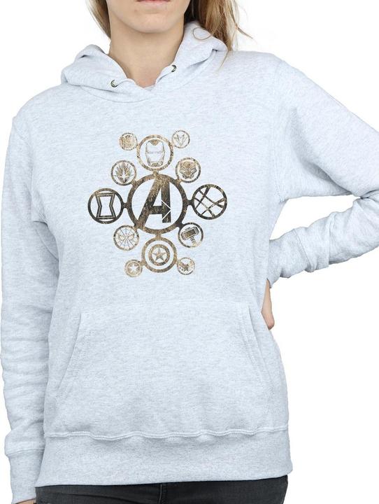 Immagine prodotto Avengers Infinity War Icons Felpa con Cappuccio Donna (L)