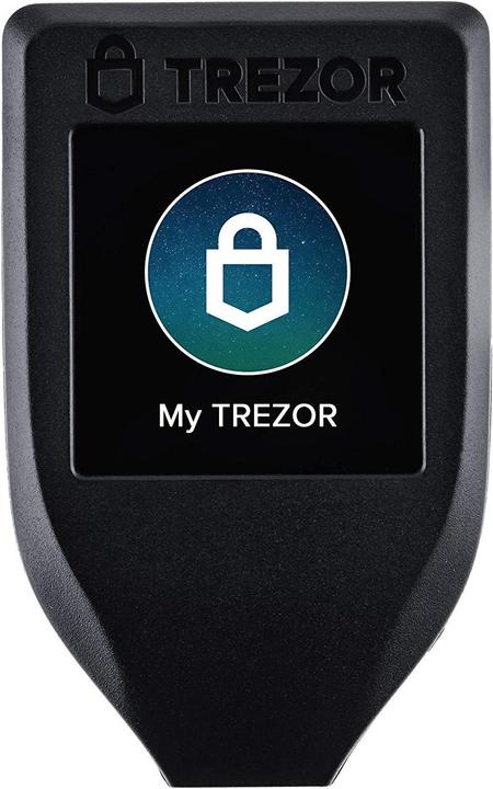 Actual product image SatoshiLabs Trezor Model T (Bitcoin, Bitcoin cash, Bitcoin gold, Dash, Digibyte, Dogecoin, Ether, Ethereum Classic, Komodo, Litecoin, TRON, Zcash, Decree, Lyss, Qtum)