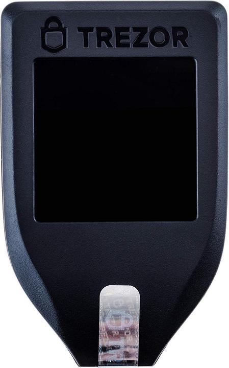 Actual product image SatoshiLabs Trezor Model T (Bitcoin, Bitcoin cash, Bitcoin gold, Dash, Digibyte, Dogecoin, Ether, Ethereum Classic, Komodo, Litecoin, TRON, Zcash, Decree, Lyss, Qtum)