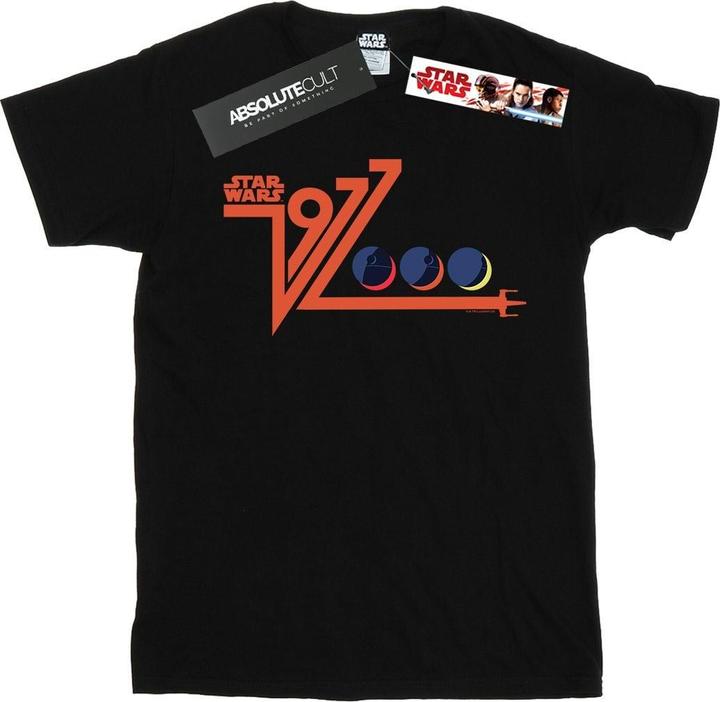 Star Wars Retro 1977 Death Star TShirt (L)